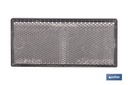 Imagen Adicional de Catadióptrico rectangular con adhesivo para poner en vehículos