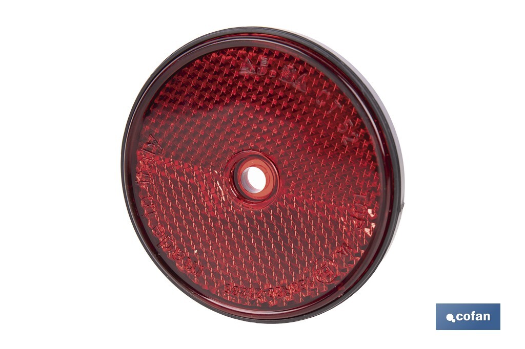 Imagen Adicional de Catadióptricos redondos sin tornillo