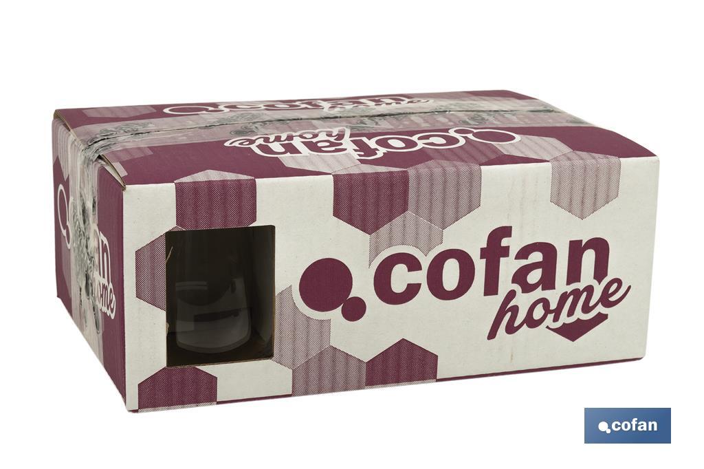 Imagen Adicional de Pack de 6 vasos de agua con capacidad de 38 cl