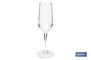 Imagen Adicional de Pack de 6 copas de champagne Modelo Ágata