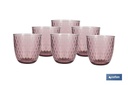 Imagen Adicional de Pack de 6 vasos de agua Modelo Ópalo