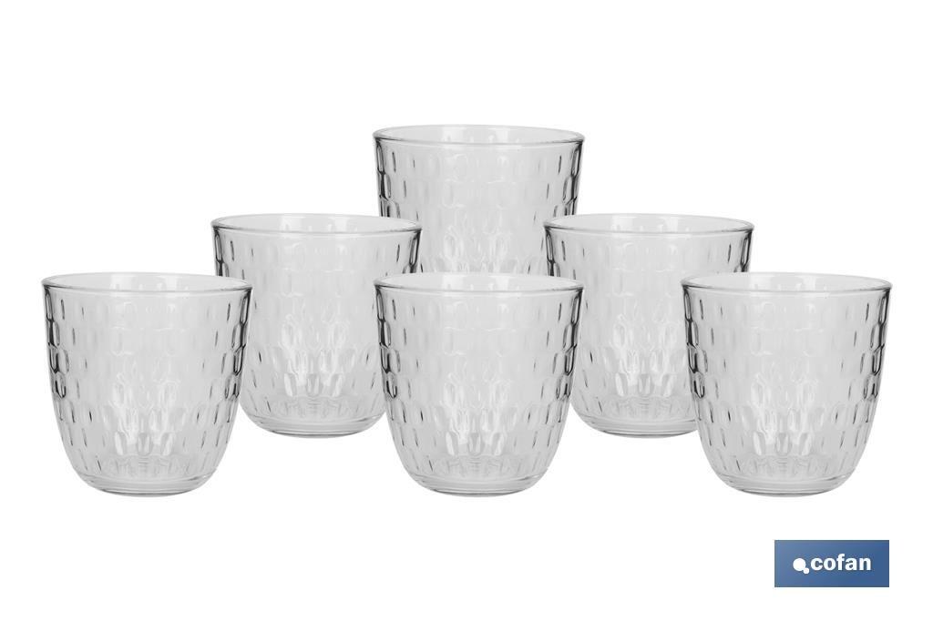 Imagen Adicional de Pack de 6 vasos de agua Modelo Ópalo