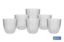 Imagen Adicional de Pack de 6 vasos de agua Modelo Ópalo