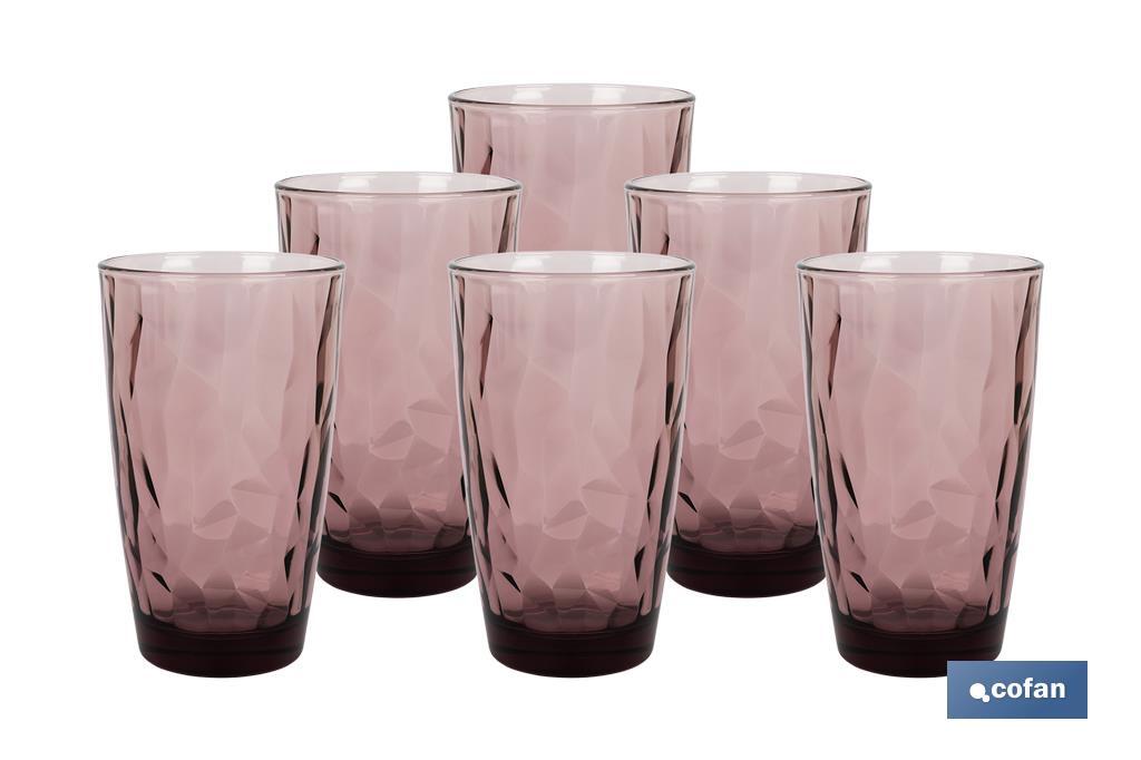 Imagen Adicional de Pack de 6 vasos altos Modelo Jade