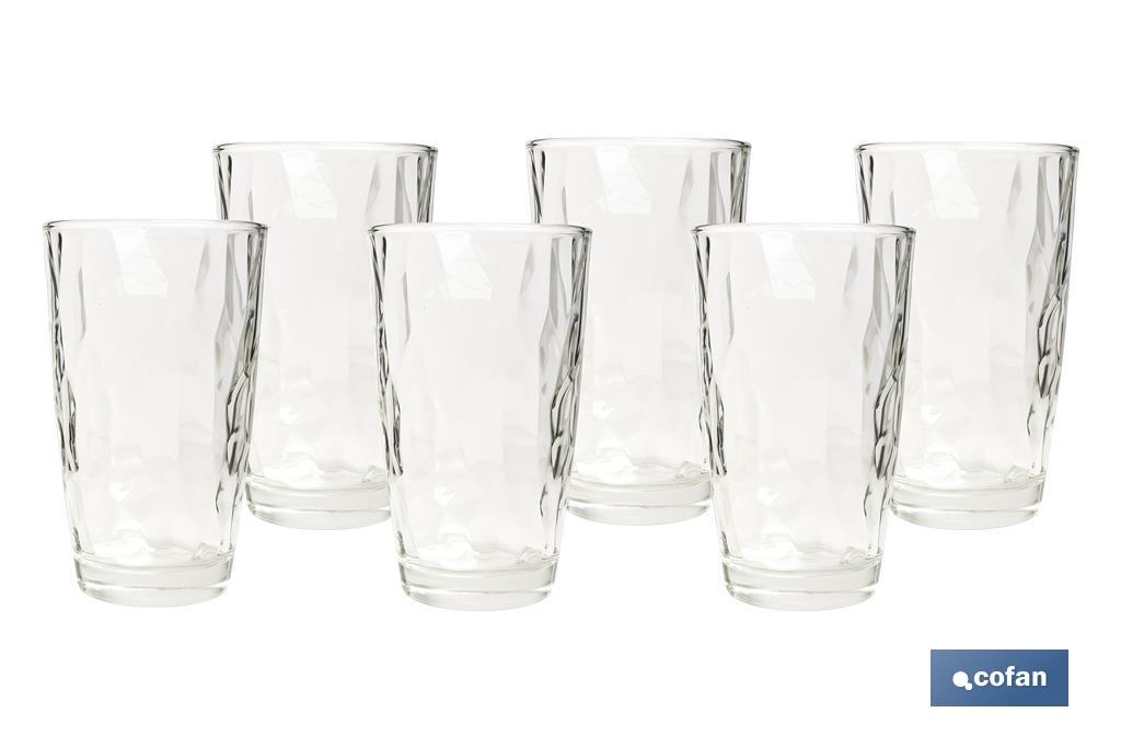 Imagen Adicional de Pack de 6 vasos altos Modelo Jade