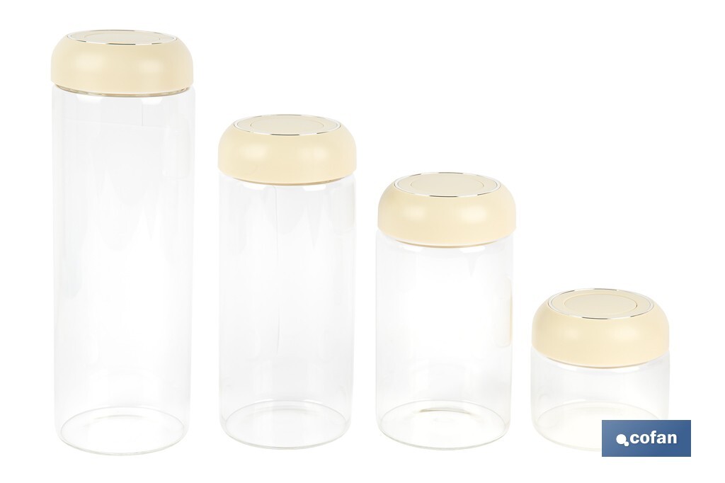 Imagen Adicional de Bote de cocina de vidrio borosilicato