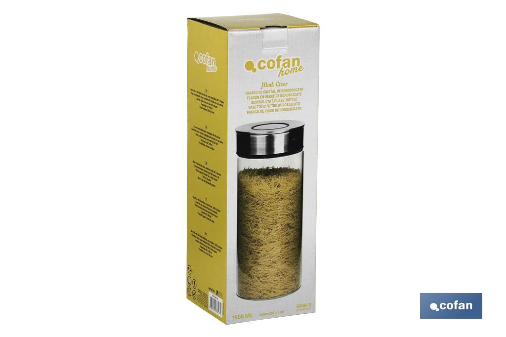 Imagen Adicional de Frasco de vidrio borosilicato