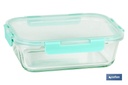 Imagen Adicional de Set de 3 Fiambreras Rectangulares de Borosilicato