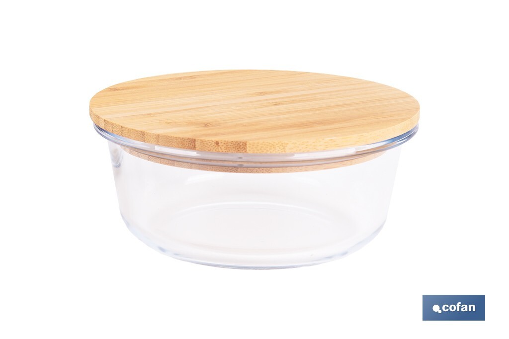 Imagen Adicional de Set de 2 Fiambreras Redondas de Borosilicato