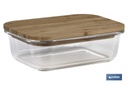 Imagen Adicional de Set de 3 Fiambreras Rectangulares de Borosilicato