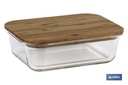 Imagen Adicional de Set de 3 Fiambreras Rectangulares de Borosilicato