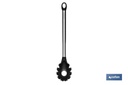 Imagen Adicional de Set de 6 utensilios negros para cocina de la gama Neige