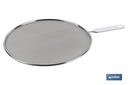 Imagen Adicional de Tapa antisalpicaduras de acero inoxidable