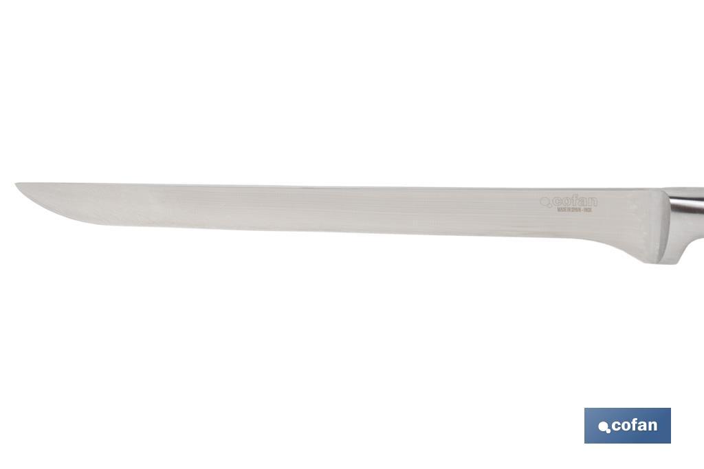 Imagen Adicional de Cuchillo Jamonero  y Salmonero con forjado francés
