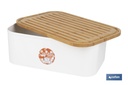 Imagen Adicional de Panera con tapa de bambú