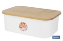 Imagen Adicional de Panera con tapa de bambú