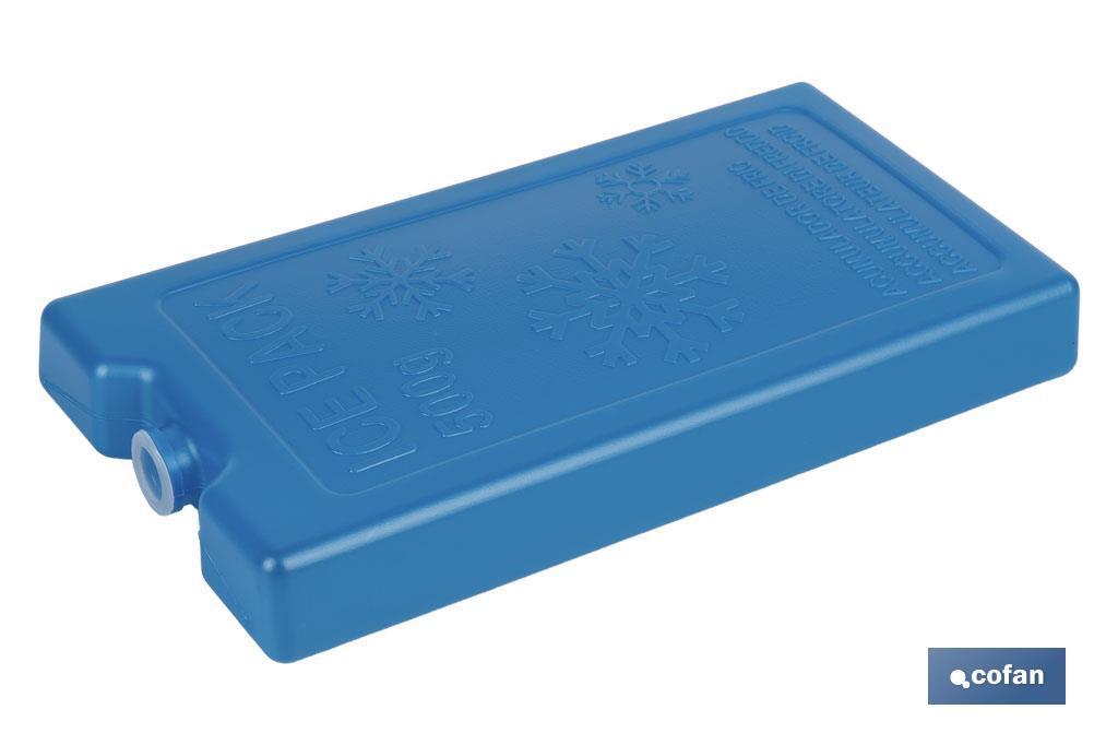 Imagen Adicional de Acumulador de frío para nevera portátil de 500 ml en color azul