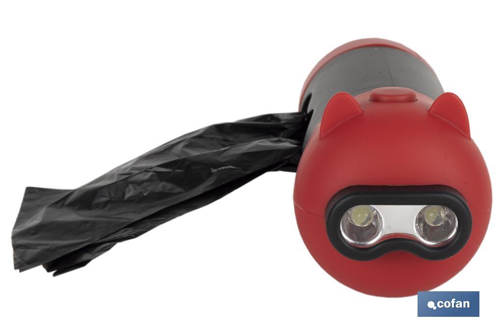 Imagen Adicional de Dispensador de Bolsas con Linterna Led