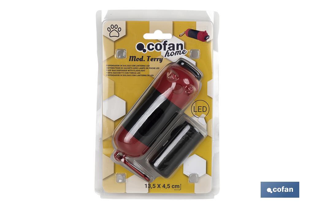 Imagen Adicional de Dispensador de Bolsas con Linterna Led