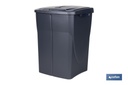 Imagen Adicional de Cubo de basura gris para desechos en general