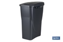 Imagen Adicional de Cubo de basura gris para desechos en general