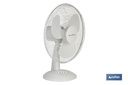 Imagen Adicional de Ventilador Blanco Modelo Solano de 3 velocidades