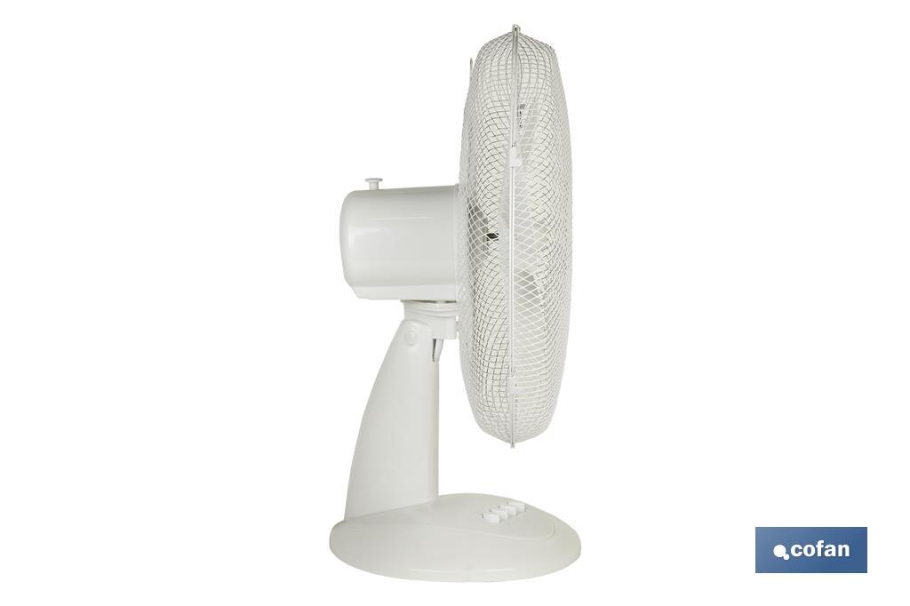 Imagen Adicional de Ventilador Blanco Modelo Solano de 3 velocidades