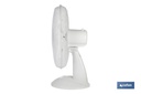 Imagen Adicional de Ventilador Blanco Modelo Solano de 3 velocidades