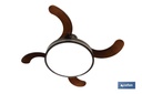 Imagen Adicional de Ventilador de techo con 4 aspas plegables