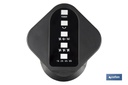Imagen Adicional de Ventilador silencioso de torre con control remoto