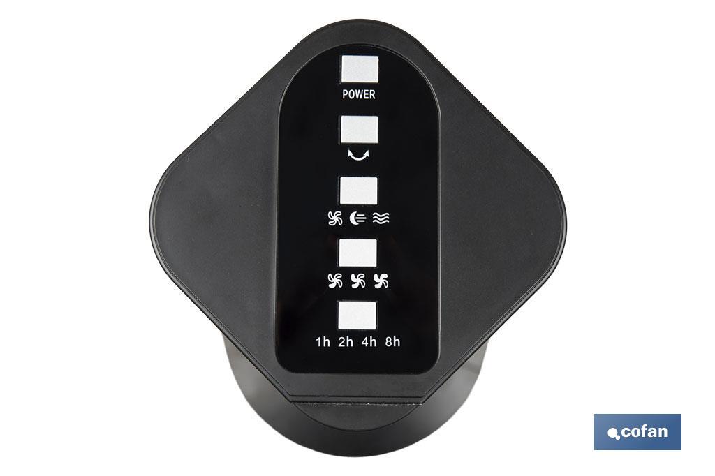 Imagen Adicional de Ventilador silencioso de torre con control remoto
