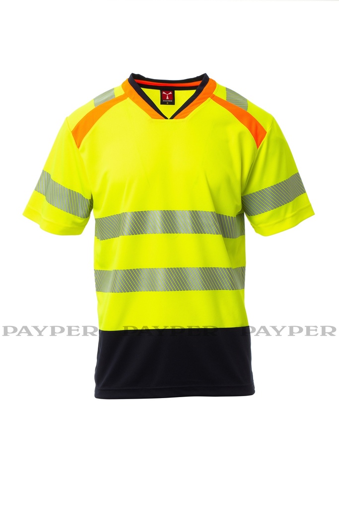 ALLEY- Camiseta bicolor de alta visibilidad