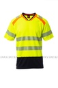 ALLEY- Camiseta bicolor de alta visibilidad