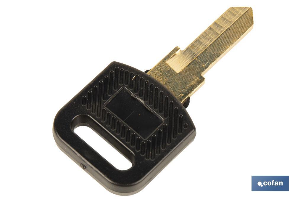 Imagen Adicional de Llave en bruto adecuada para los buzones Cofan
