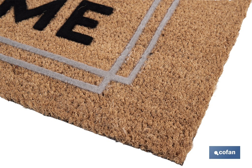 Imagen Adicional de Felpudo para interior con diseño Home