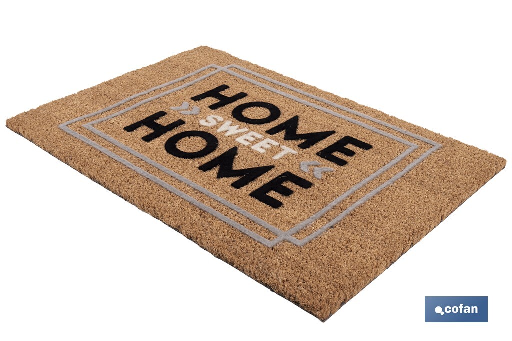 Imagen Adicional de Felpudo para interior con diseño Home