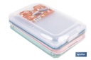 Imagen Adicional de Pack de 4 fiambreras portaembutidos apilables