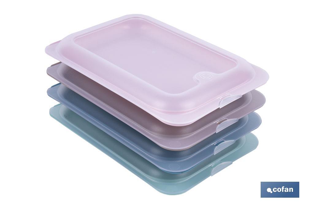 Imagen Adicional de Pack de 4 fiambreras portaembutidos apilables