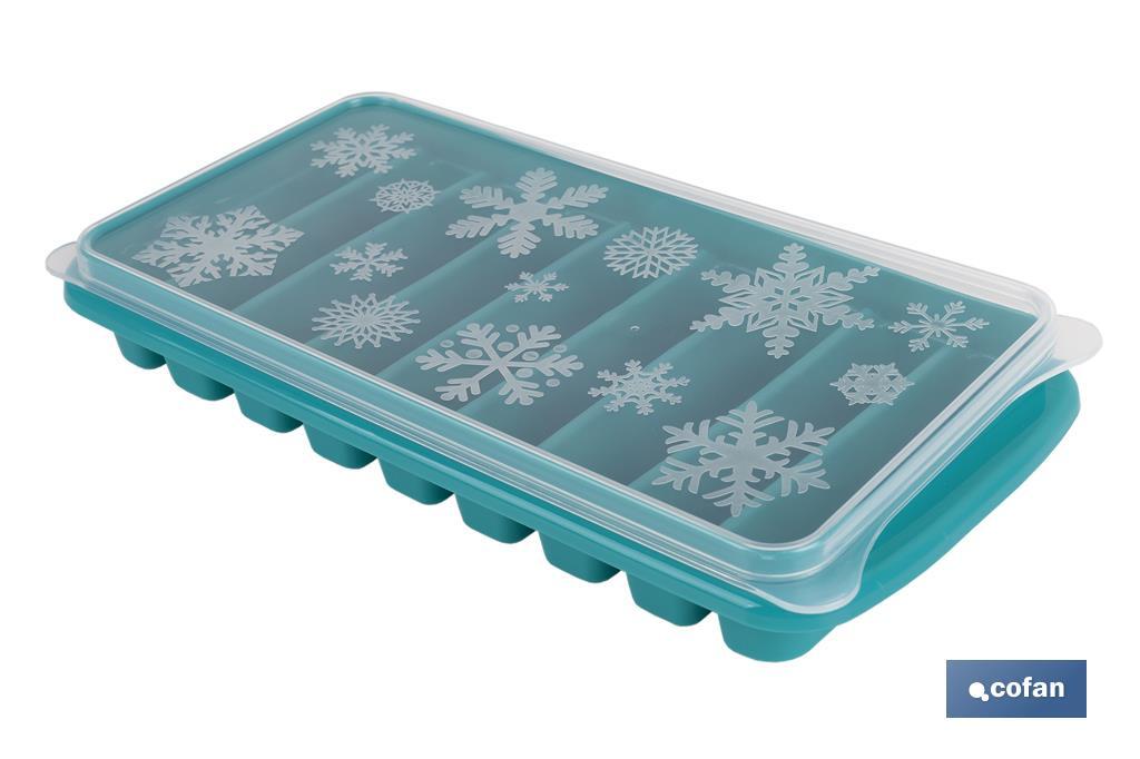 Imagen Adicional de Cubitera de Hielo Rectangular con Tapa