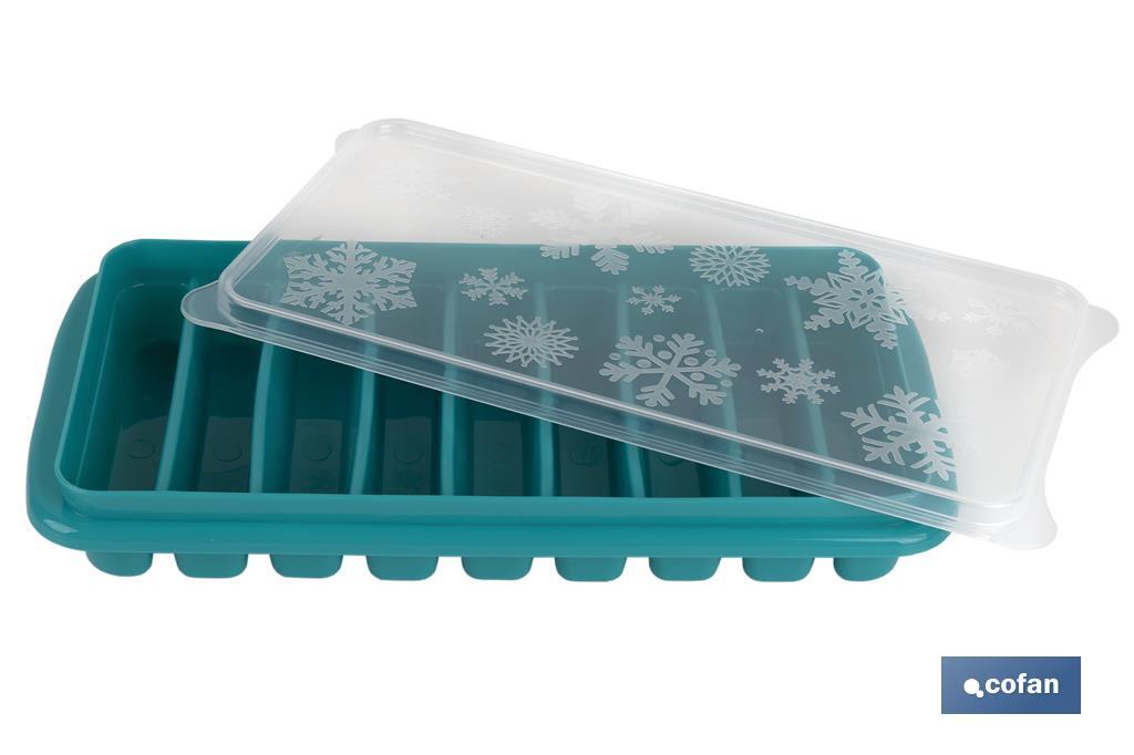 Imagen Adicional de Cubitera de Hielo Rectangular con Tapa