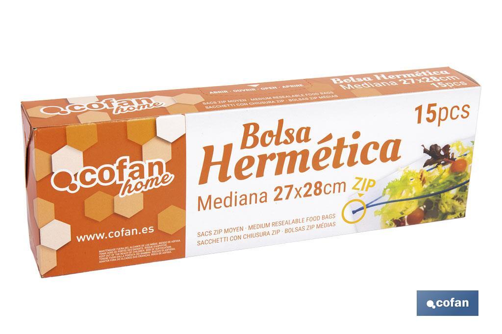 Imagen Adicional de Bolsa Zip Herméticas