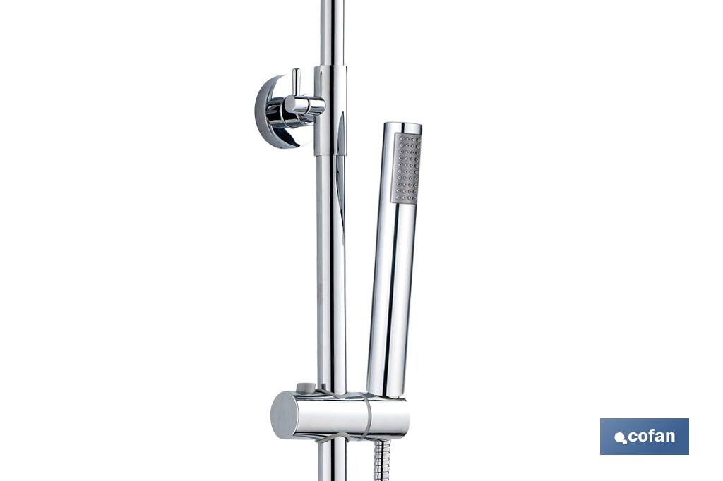 Imagen Adicional de Columna de Ducha con Grifo Monomando Cromado