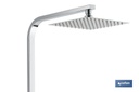 Imagen Adicional de Columna de Ducha Termostática con diseño de Cabezal Cuadrado