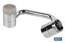 Imagen Adicional de Aireador de grifo con extensión giratoria universal