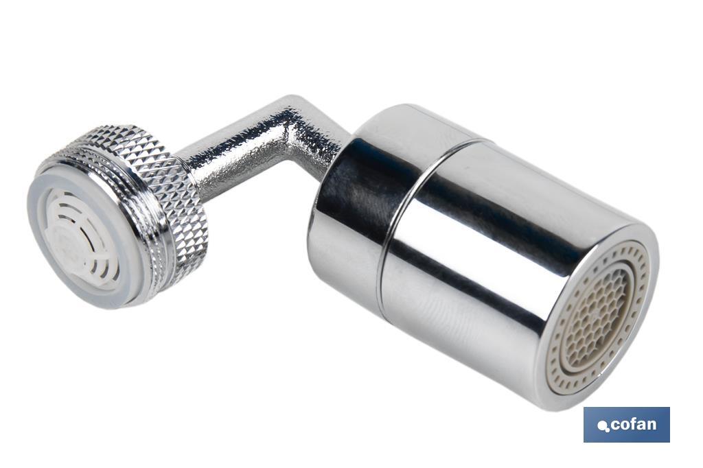 Imagen Adicional de Aireador de Grifo con Extensión Giratoria Universal 720° Antisalpicaduras