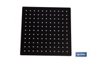 Imagen Adicional de Cabezal de ducha cuadrado orientable