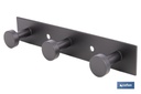 Imagen Adicional de Perchero de pared negro