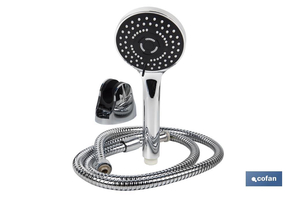 Imagen Adicional de Set de Ducha que incluye: Grifo Monomando para ducha, Soporte, Flexo y Mango