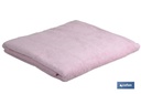 Imagen Adicional de Juego de 3 toallas de color rosa claro con 580 g/m2