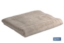 Imagen Adicional de Juego de 3 toallas de color beige con 580 g/m2